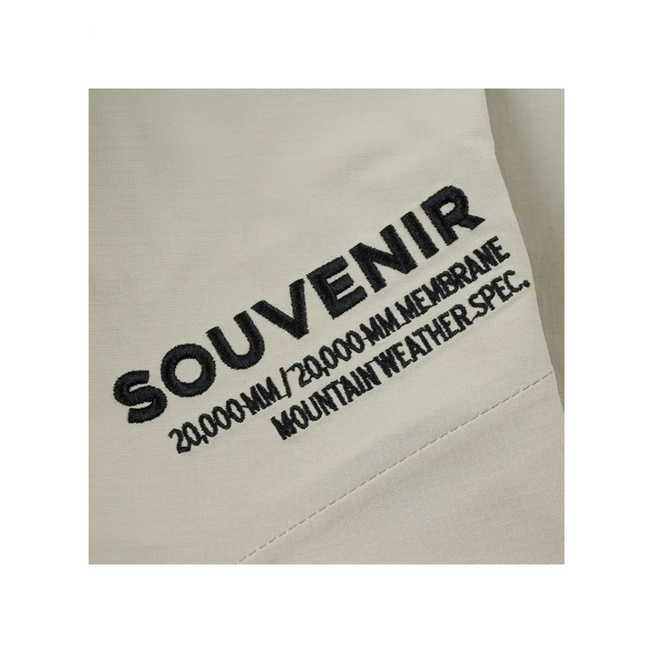 SOUVENIR - 3 PLY SHELL JACKET PUTTY