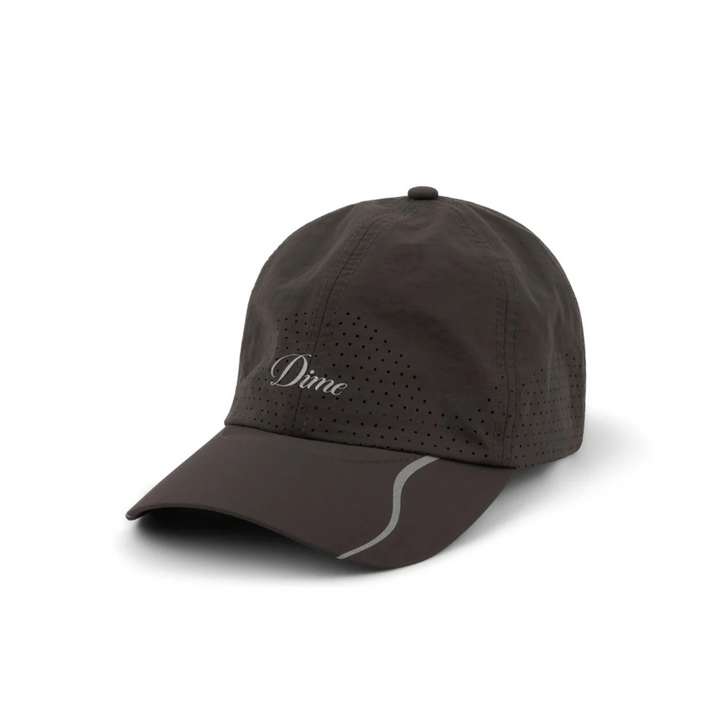DIME - CURSIVE TECH CAP - CHARCOAL -