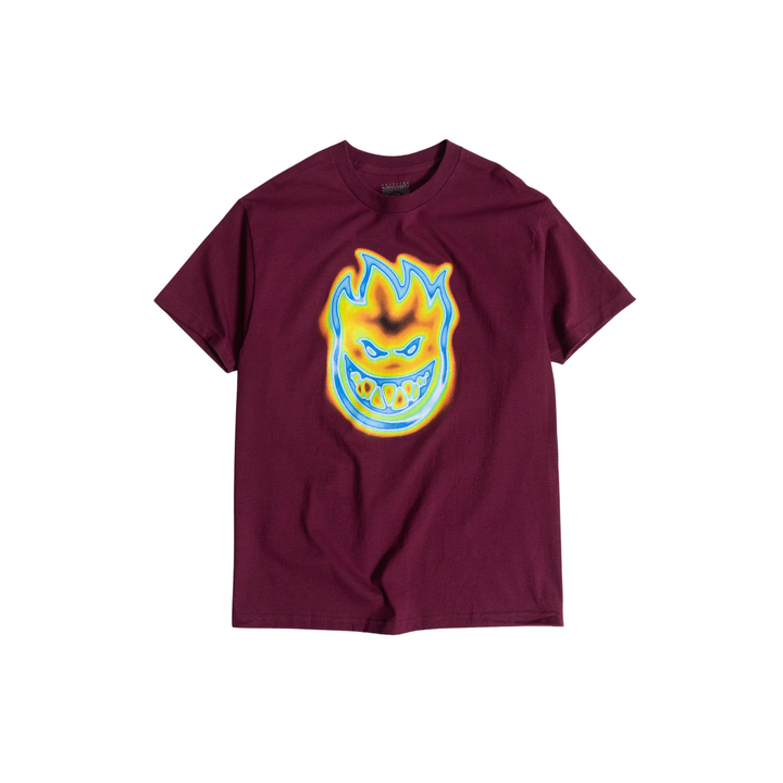 SPITFIRE - RADIOACTIVE TEE - BURGUNDY