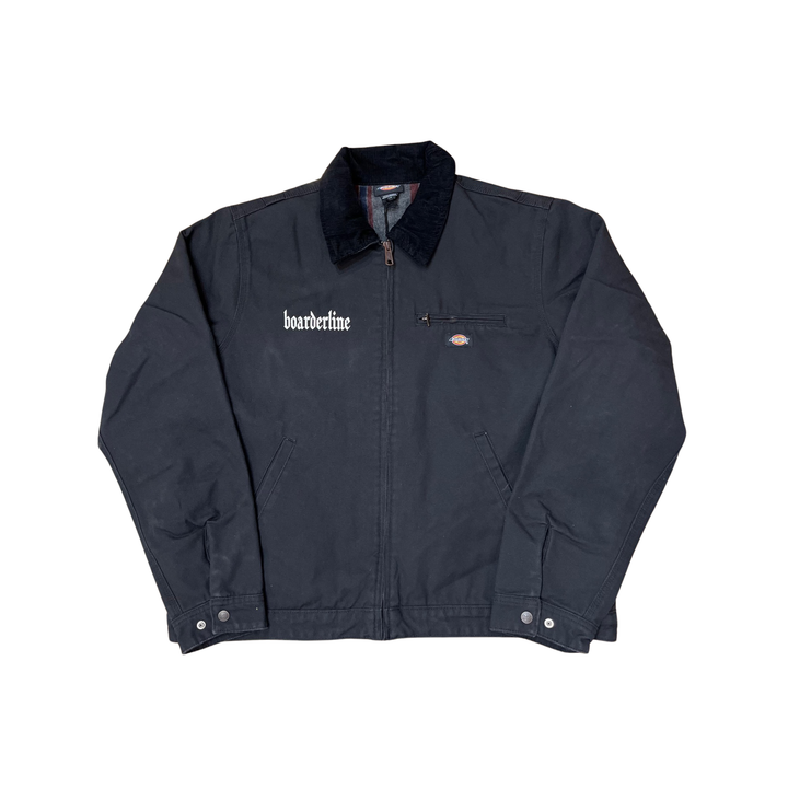 BOARDERLINE - DICKIES EMBROIDERD LINED JACKET - BLACK -