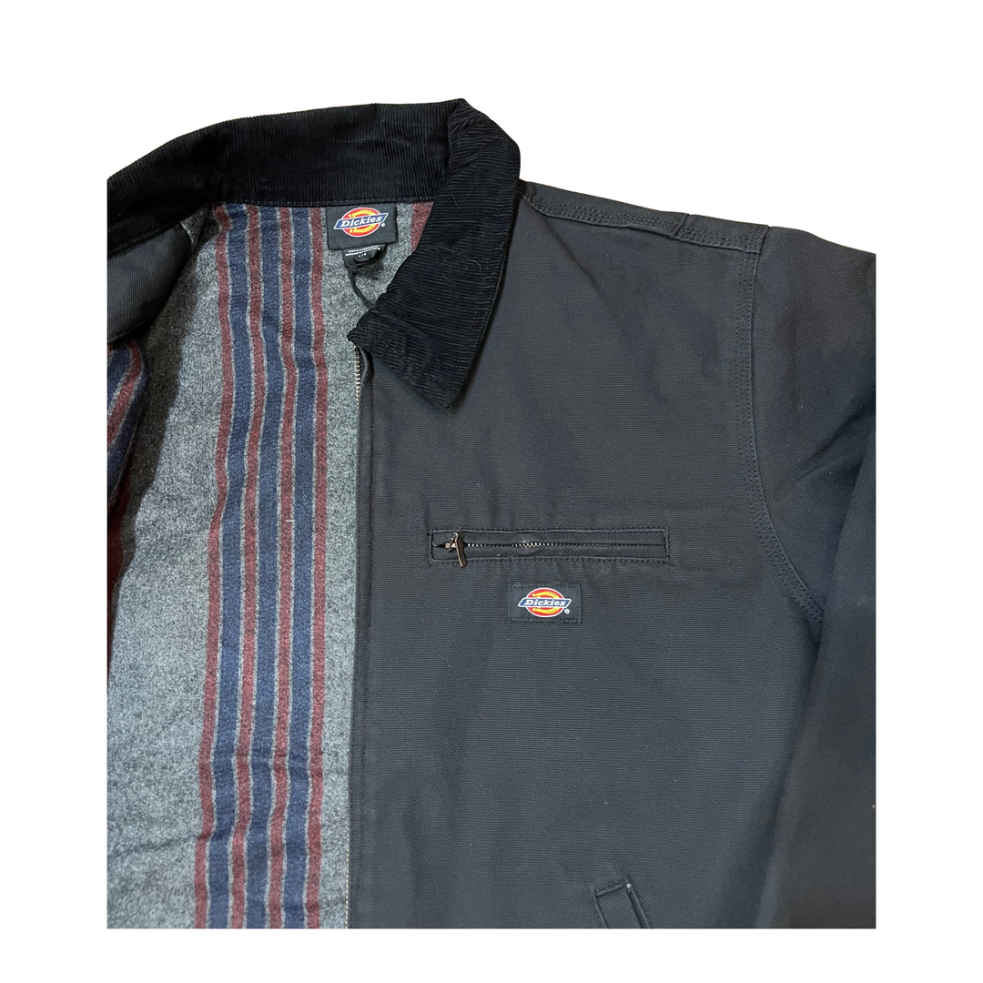BOARDERLINE - DICKIES EMBROIDERD LINED JACKET - BLACK -
