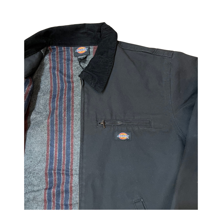 BOARDERLINE - DICKIES EMBROIDERD LINED JACKET - BLACK -