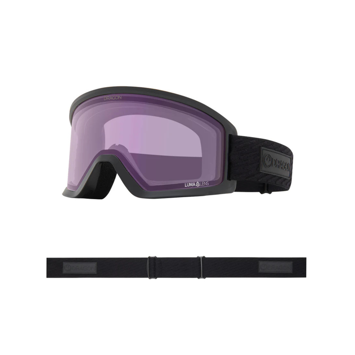 DRAGON GOGGLES - DX3  PLUS OTG - MIDNIGHT/LLMIDNIGHT + VIOLET -