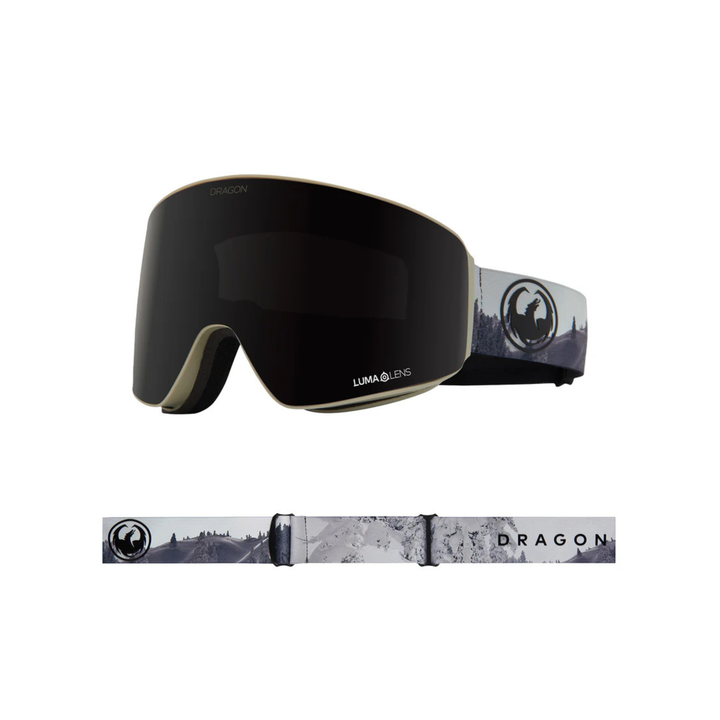 DRAGON GOGGLES - PXV - KODA/LLBLUEION + AMBER-