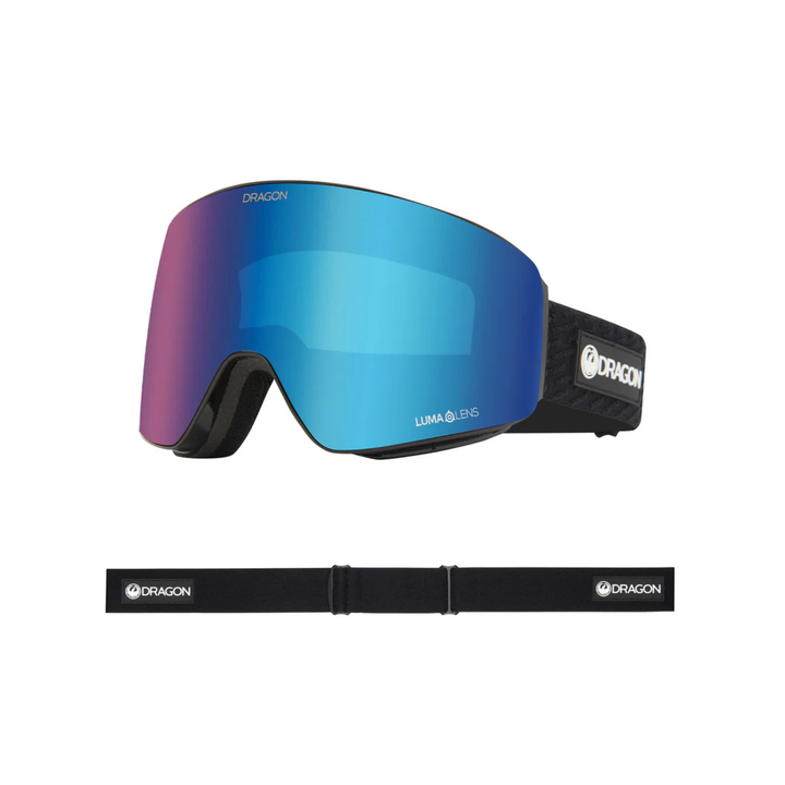 DRAGON GOGGLES - PXV - ICONBLUE/LLBLUEION + AMBER -