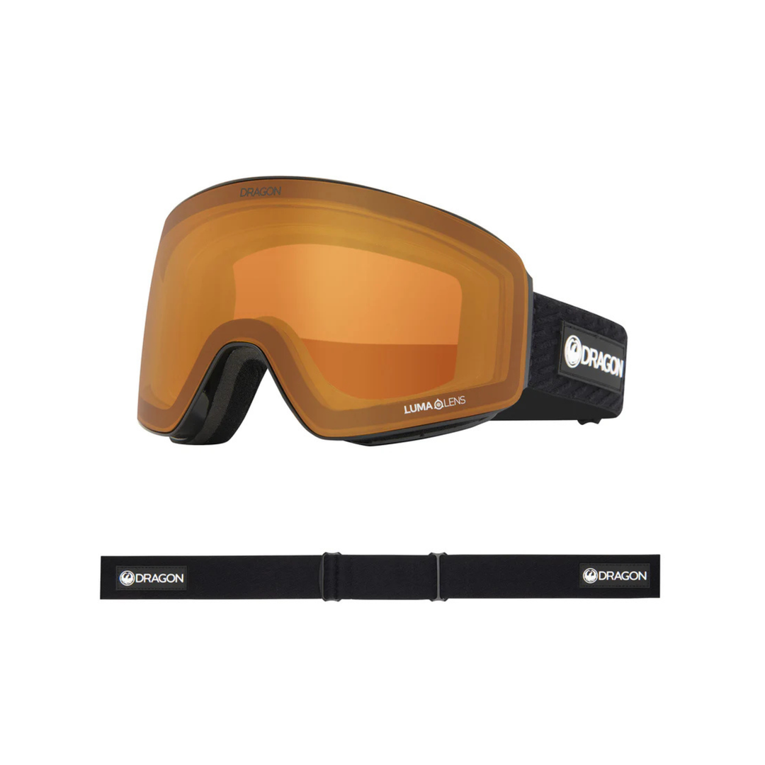 DRAGON GOGGLES - PXV - ICONBLUE/LLBLUEION + AMBER -