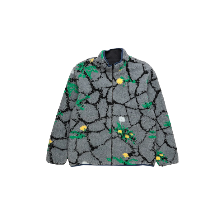 RAISED BY WOLVES - DMA REVERSABLE FLEECE JACKET - BLACK -