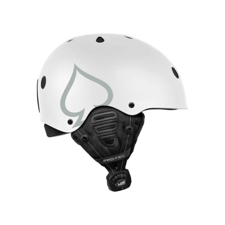 PRO-TEC SNOW HELMET - GLOSS WHITE -
