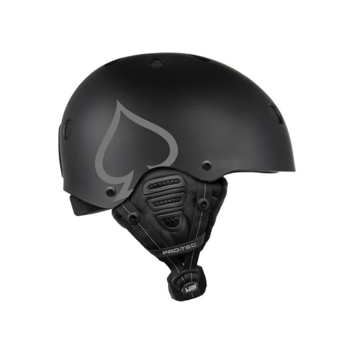PRO-TEC SNOW HELMET - MATTE BLACK -