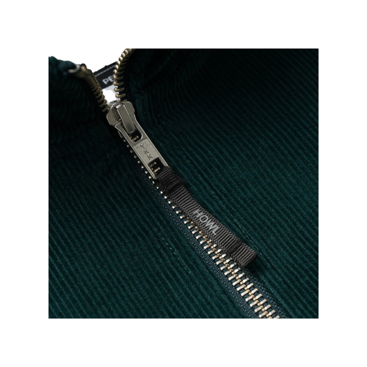 HOWL - CORDUROY HALF ZIP - GREEN -