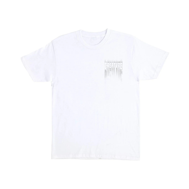 CREATURE - T-SHIRT TATTERED - WHITE -