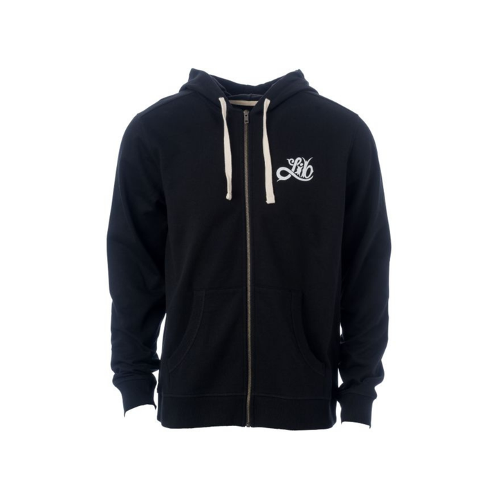 LIB TECH - JL SHIP 30YR ZIP HOODIE - BLACK