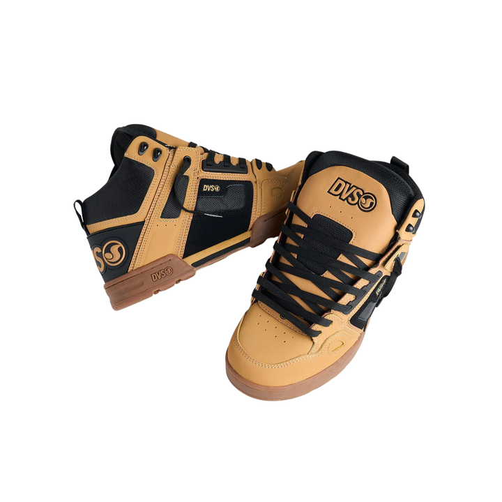 DVS - COMANCHE BOOT - CHAMOIS/BLACK/GUM NUBUCK -
