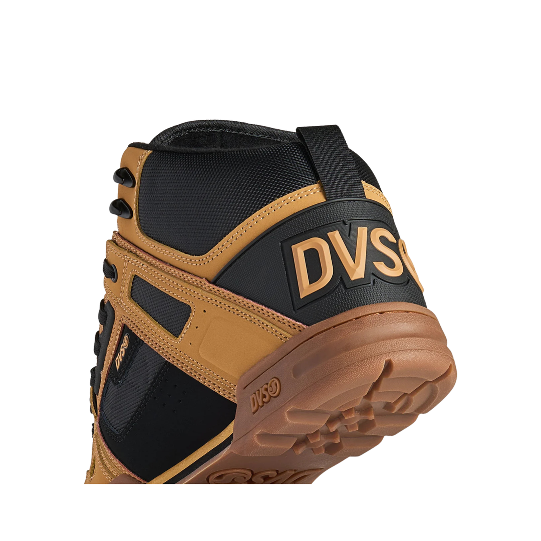 DVS - COMANCHE BOOT - CHAMOIS/BLACK/GUM NUBUCK -