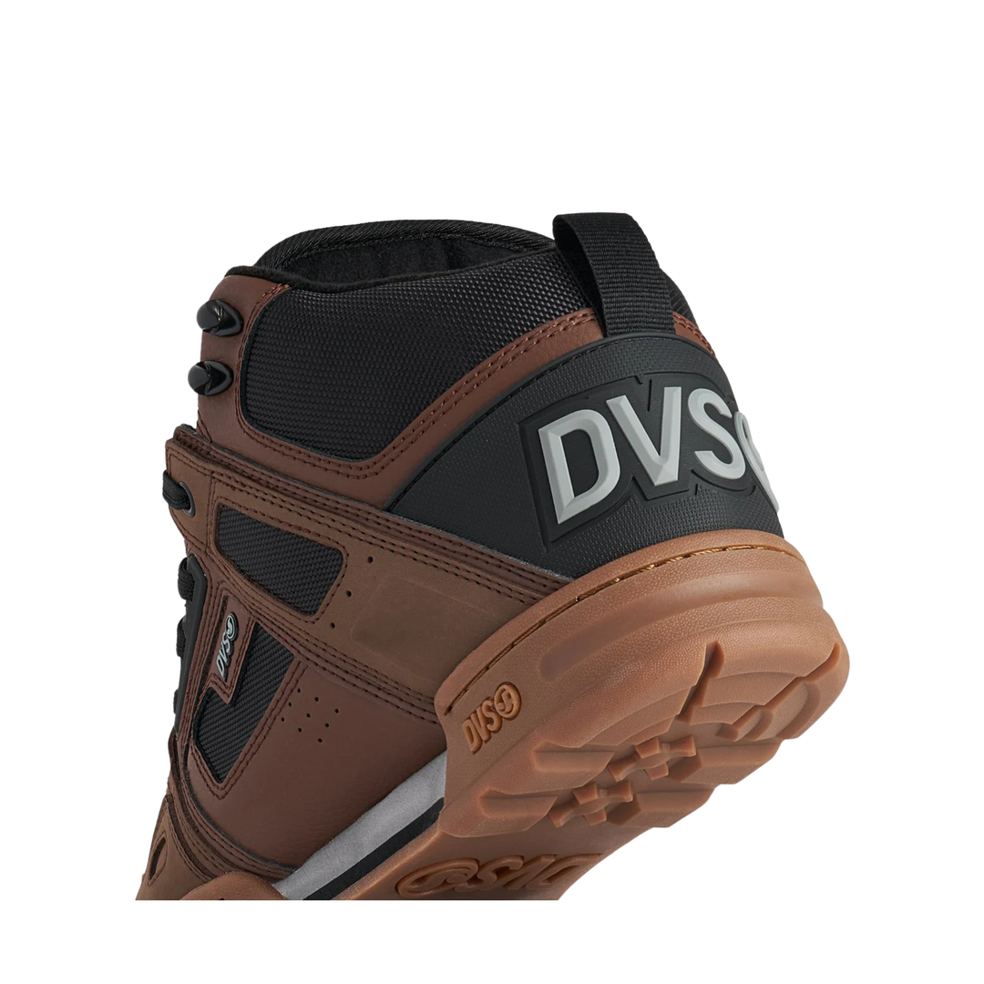 DVS - COMANCHE BOOT - BROWN/BLACK/GUM NUBUCK -