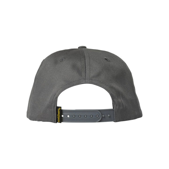 ANTIHERO - LIL PIEGON SNAPBACK - CHARCOAL/YELLOW -