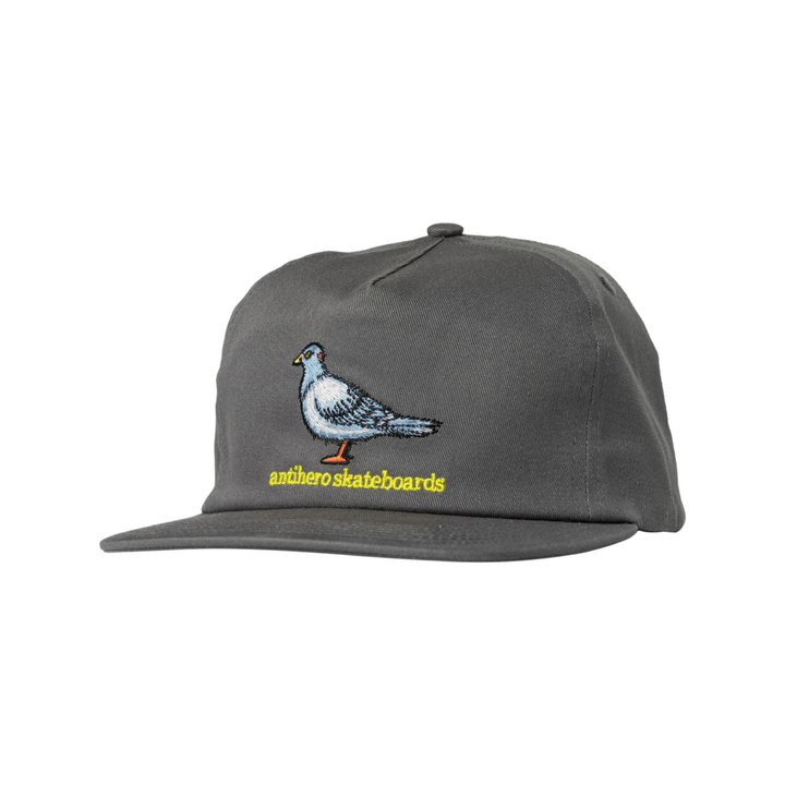 ANTIHERO - LIL PIEGON SNAPBACK - CHARCOAL/YELLOW -