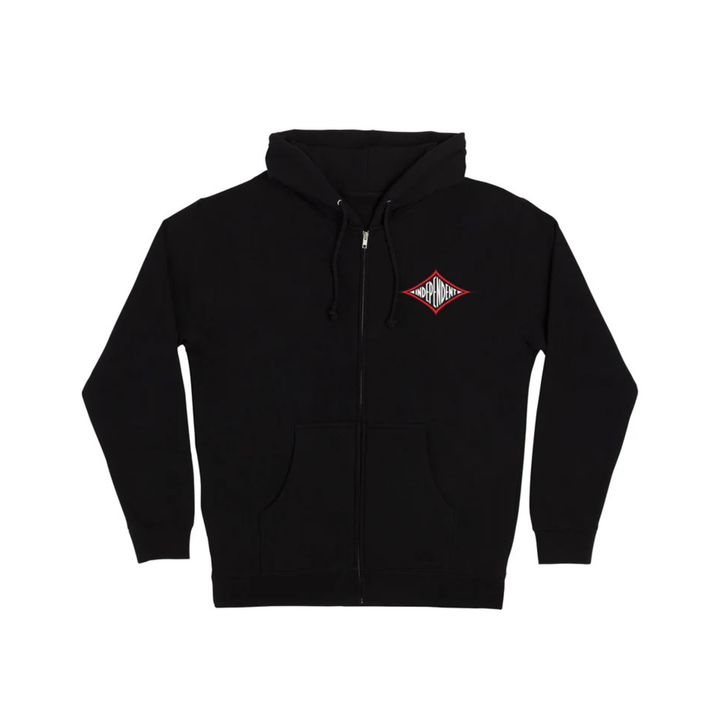 INDEPENDENT - RTB PILOT ZIP HOODIE - BLACK -