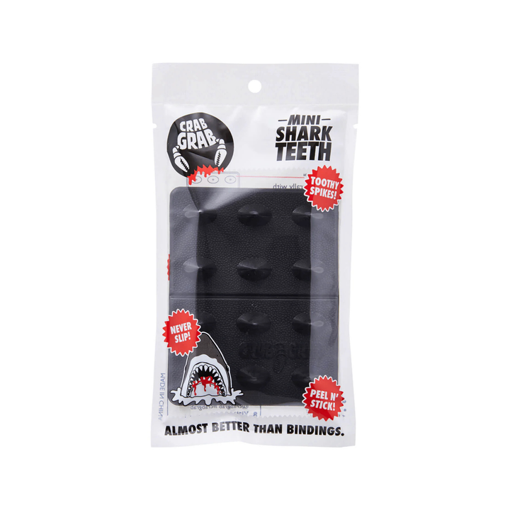 CRAB GRAB - MINI SHARK TEETH - BLACK -