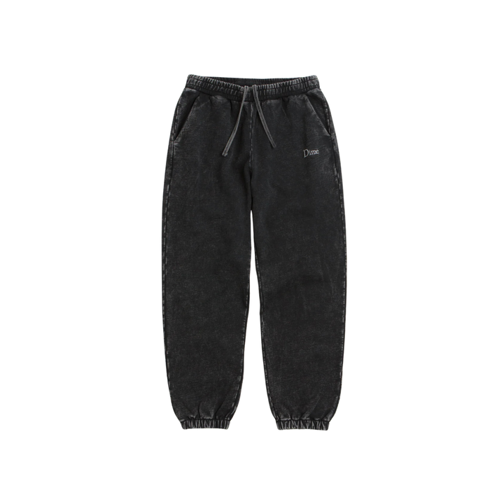 DIME - CLASSIC FRENCH TERRY SWEATPANTS - FADED BLACK -