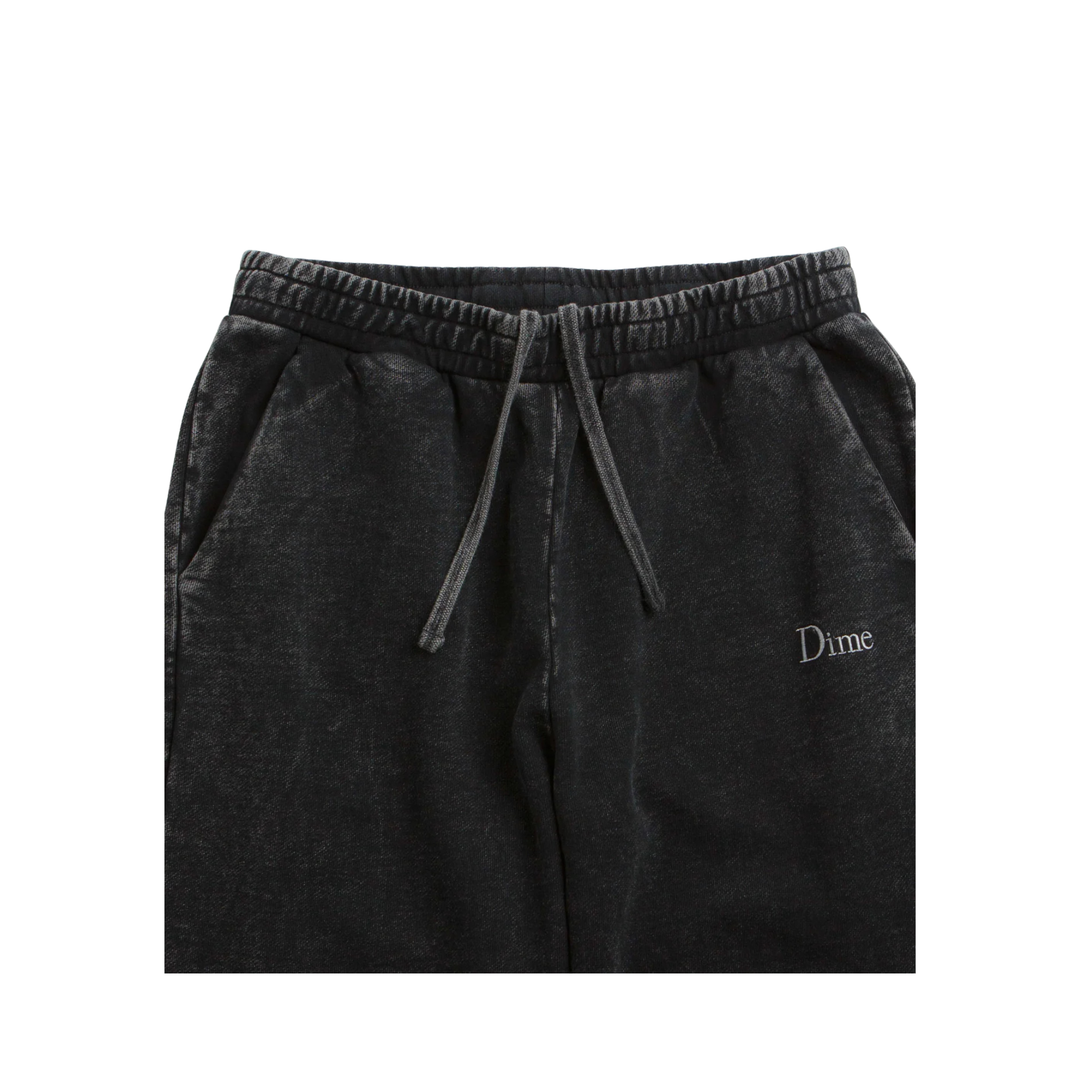 DIME - CLASSIC FRENCH TERRY SWEATPANTS - FADED BLACK -