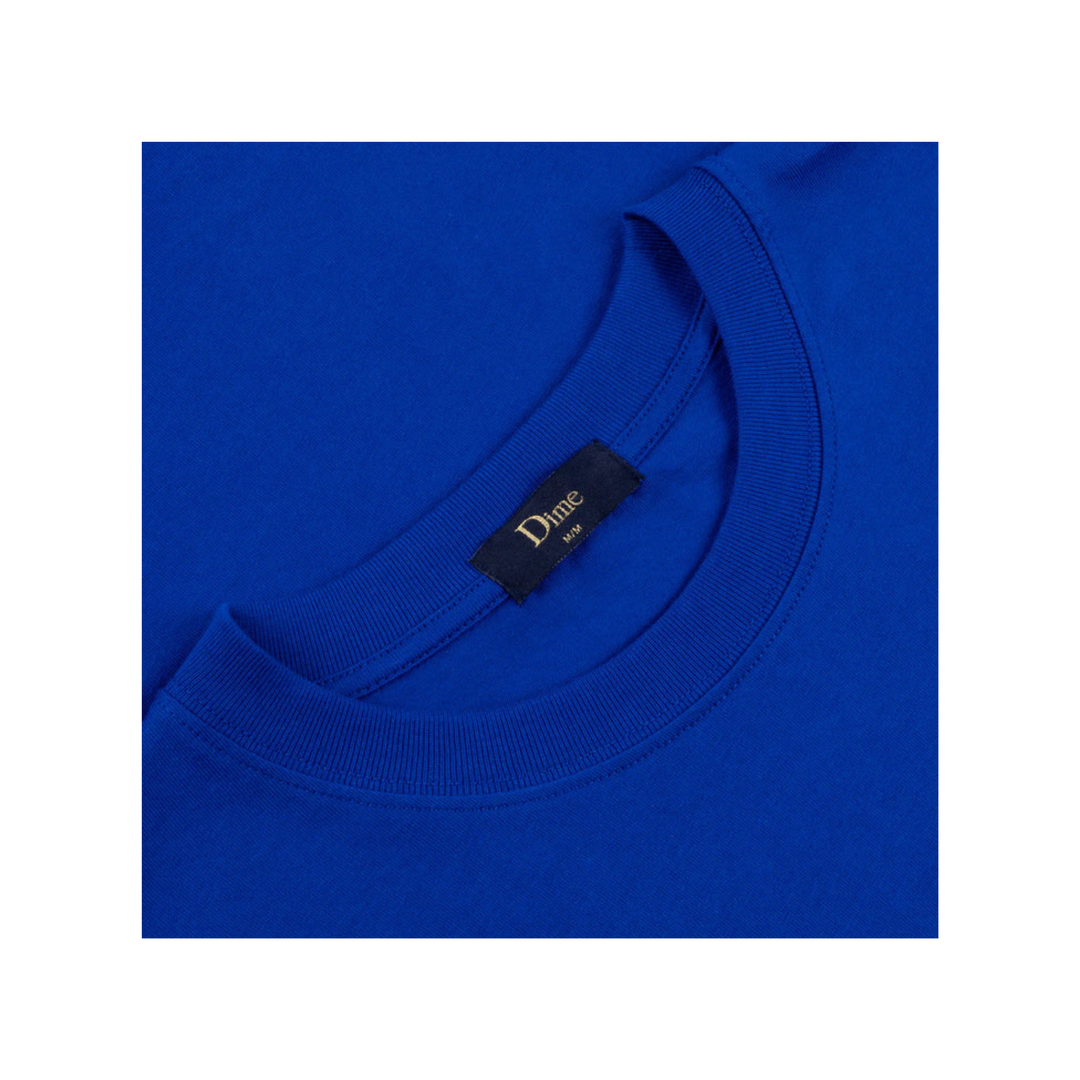 DIME - CLASSIC SMALL LOGO T-SHIRT NAVY BLUE -