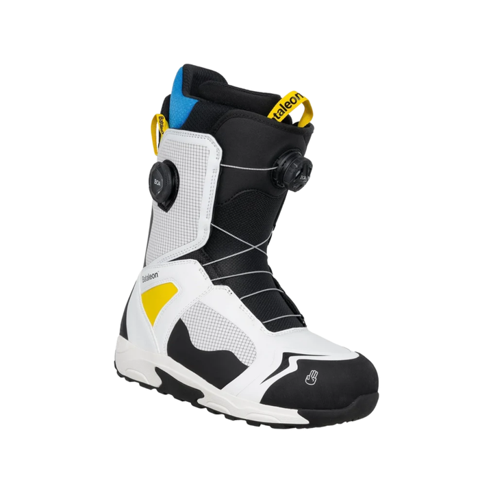 BATALEON - RAVE DOUBLE BOA SNOWBOARD BOOTS - WHITE - 25/26 -