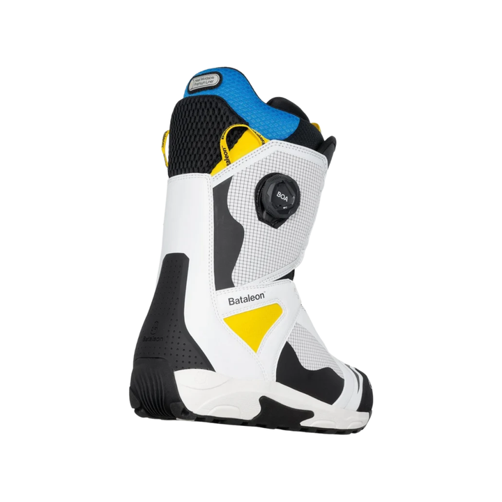 BATALEON - RAVE DOUBLE BOA SNOWBOARD BOOTS - WHITE - 25/26 -