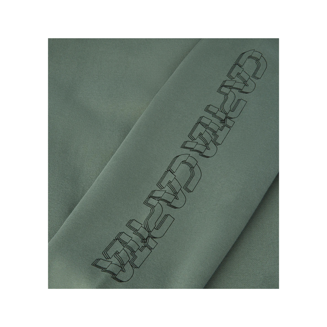 CAPITA - FRACTURED HOODIE - LIGHT OLIVE -