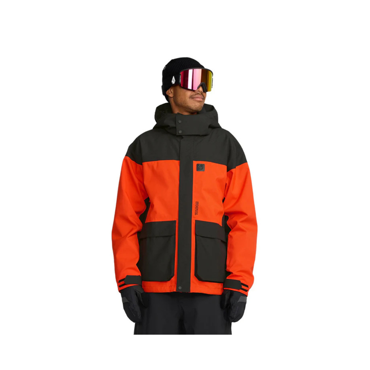 VOLCOM - KLEVELAND JACKET - ORANGE SHOCK - 25/26