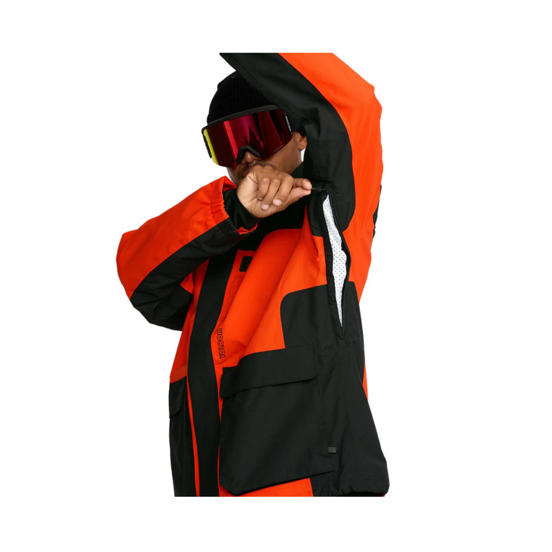 VOLCOM - KLEVELAND JACKET - ORANGE SHOCK - 25/26