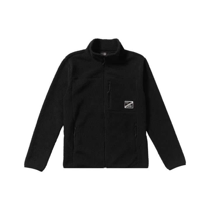 VOLCOM - NELSON SHERPA FULL ZIP - BLACK - 25/26