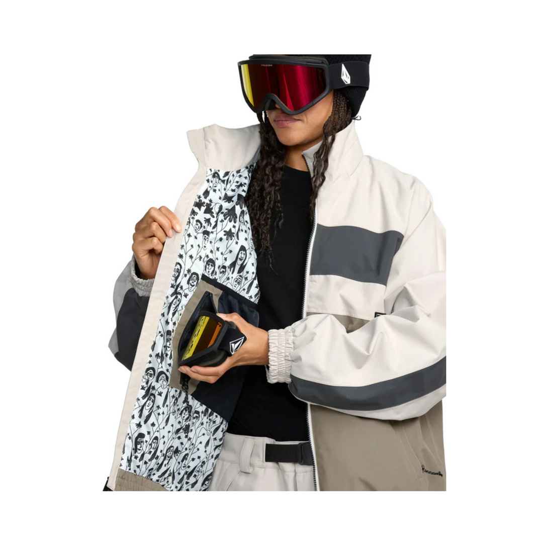 VOLCOM - DLM JACKET - STONE -25/26