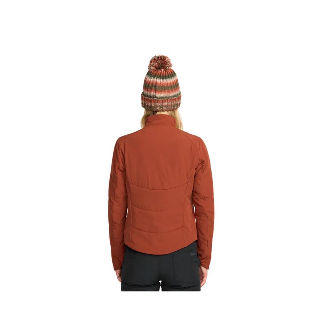 VOLCOM - EVERGREEN FULL ZIP JACKET - HENNA -