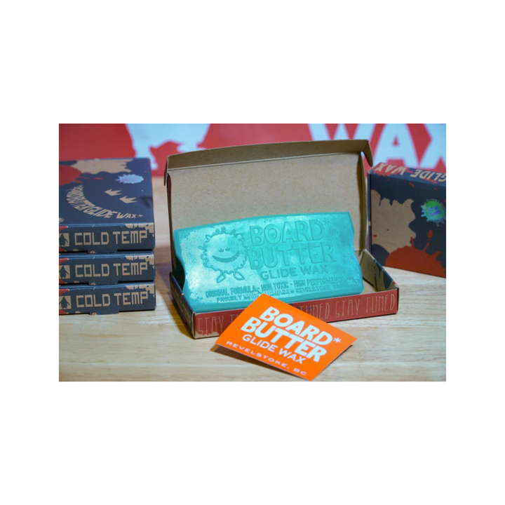 BOARD BUTTER GLIDE WAX - 90G  - COLD TEMP - WAX (-5 ~ -18) - BLUE -