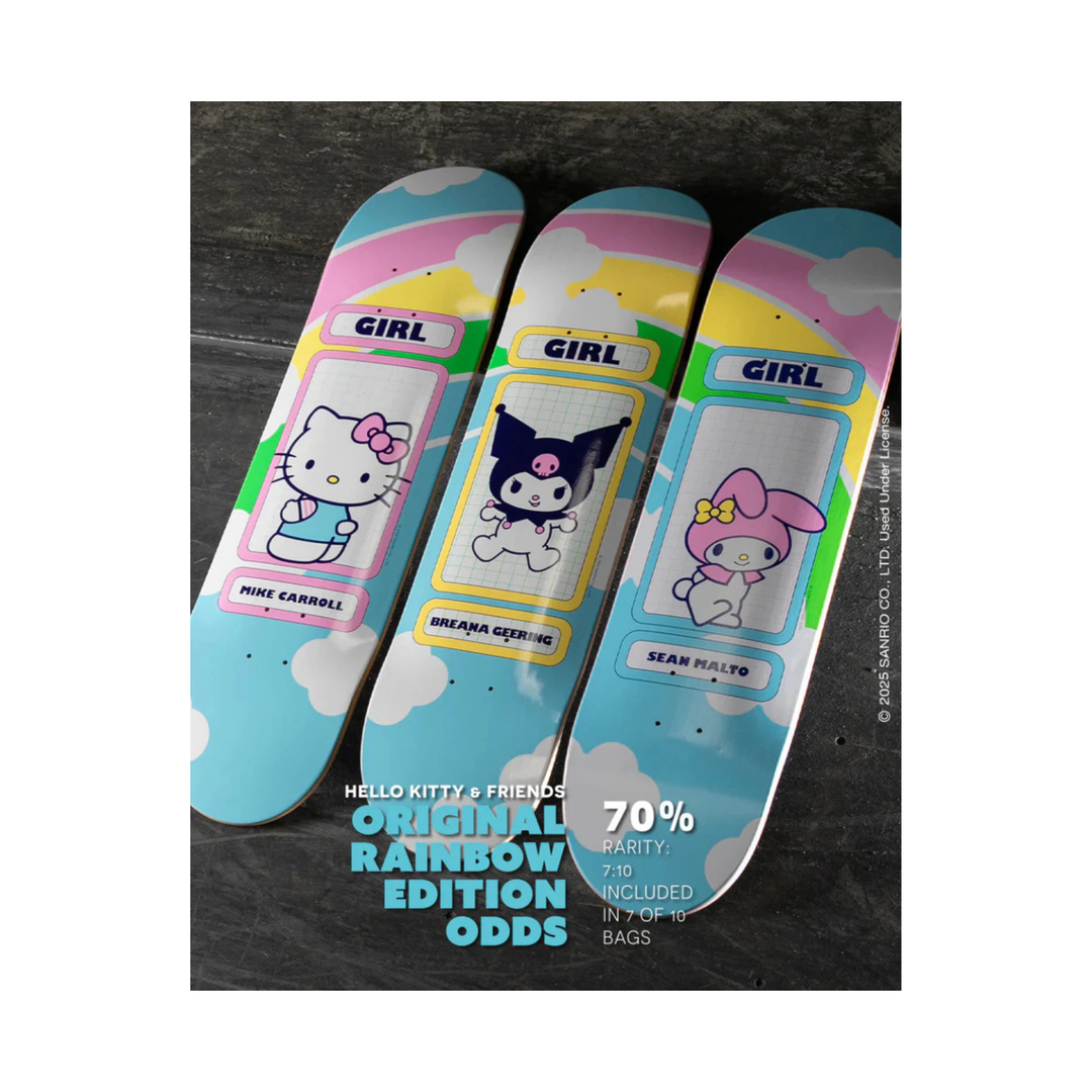 GIRL - MALTO HELLO KITTY RAINBOW DECK 8.25'' BLIND BAG