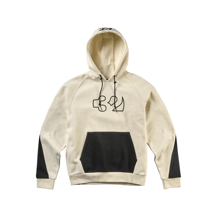 THIRTYTWO - TEAM TECH HOODIE - OFF WHITE -