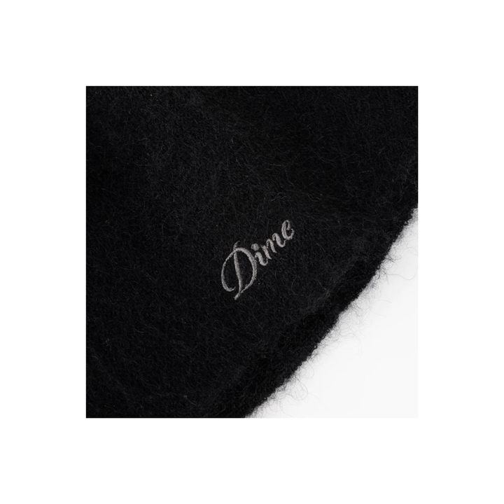 DIME - MOHAIR SKULLY - BLACK - OS