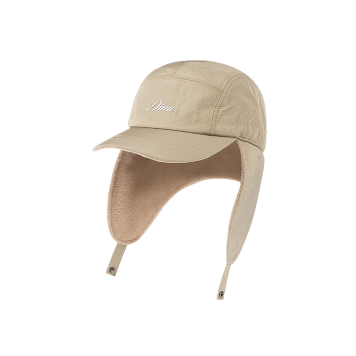 DIME - CURSIVE EARFLAP CAP - TAN - OS
