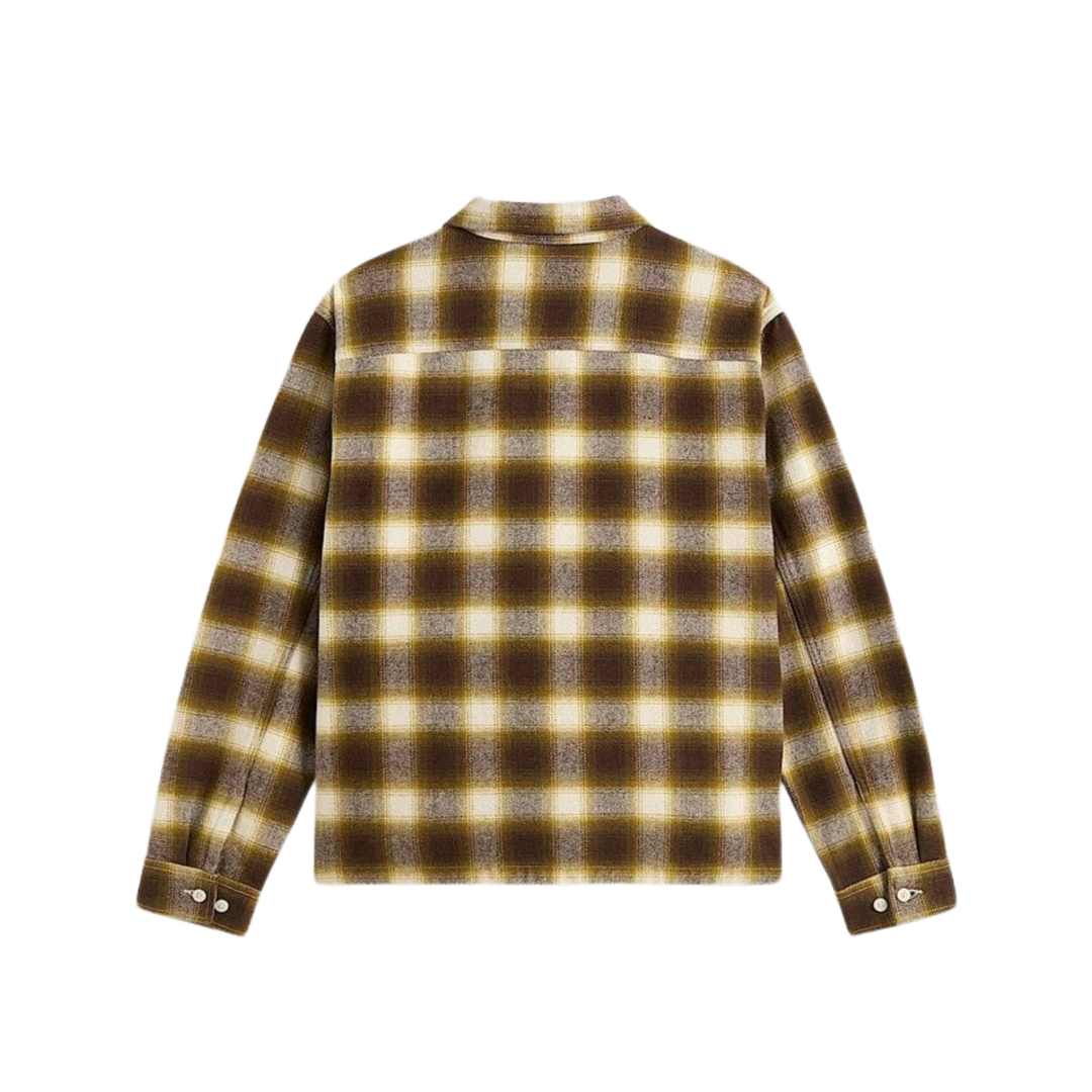 VANS - CRESTMONT PLAID SHACKET - OATMEAL -