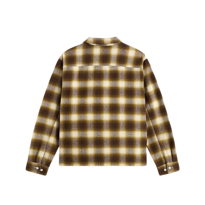VANS - CRESTMONT PLAID SHACKET - OATMEAL -