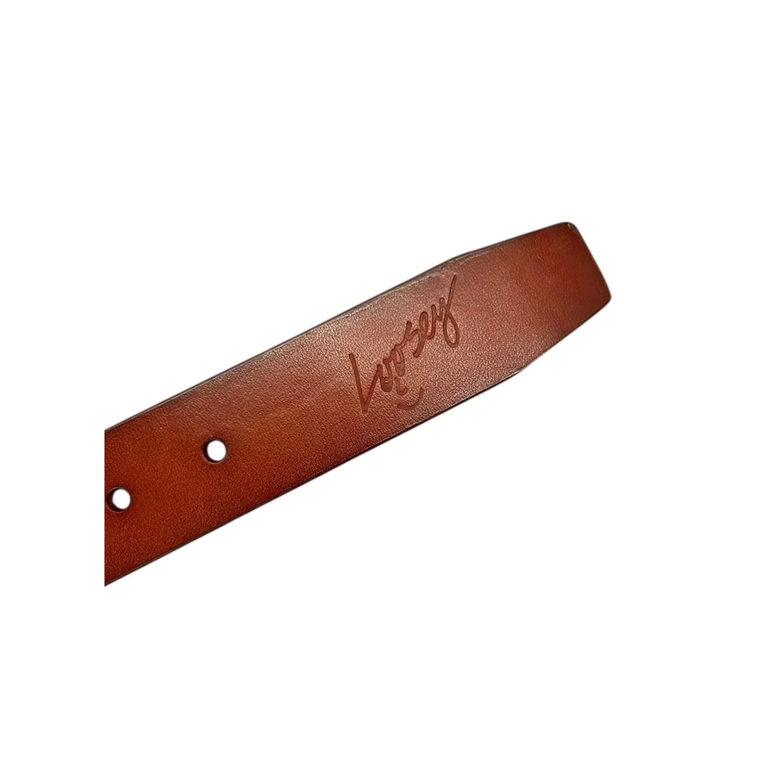 LOOSEY - PREMIUM LEATHER BROWN BELT - OS
