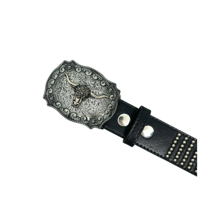 LOOSEY - INTERCHANGEABLE BLACK BUCKLE BELT - OS