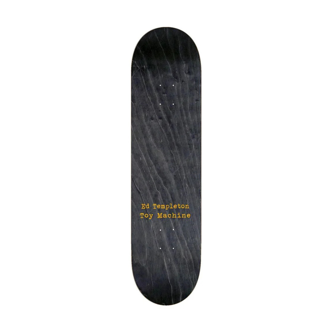TOY MACHINE - ED TEMPLETON CHARRED CROSS DECK 8.5"