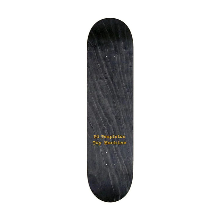 TOY MACHINE - ED TEMPLETON CHARRED CROSS DECK 8.5"