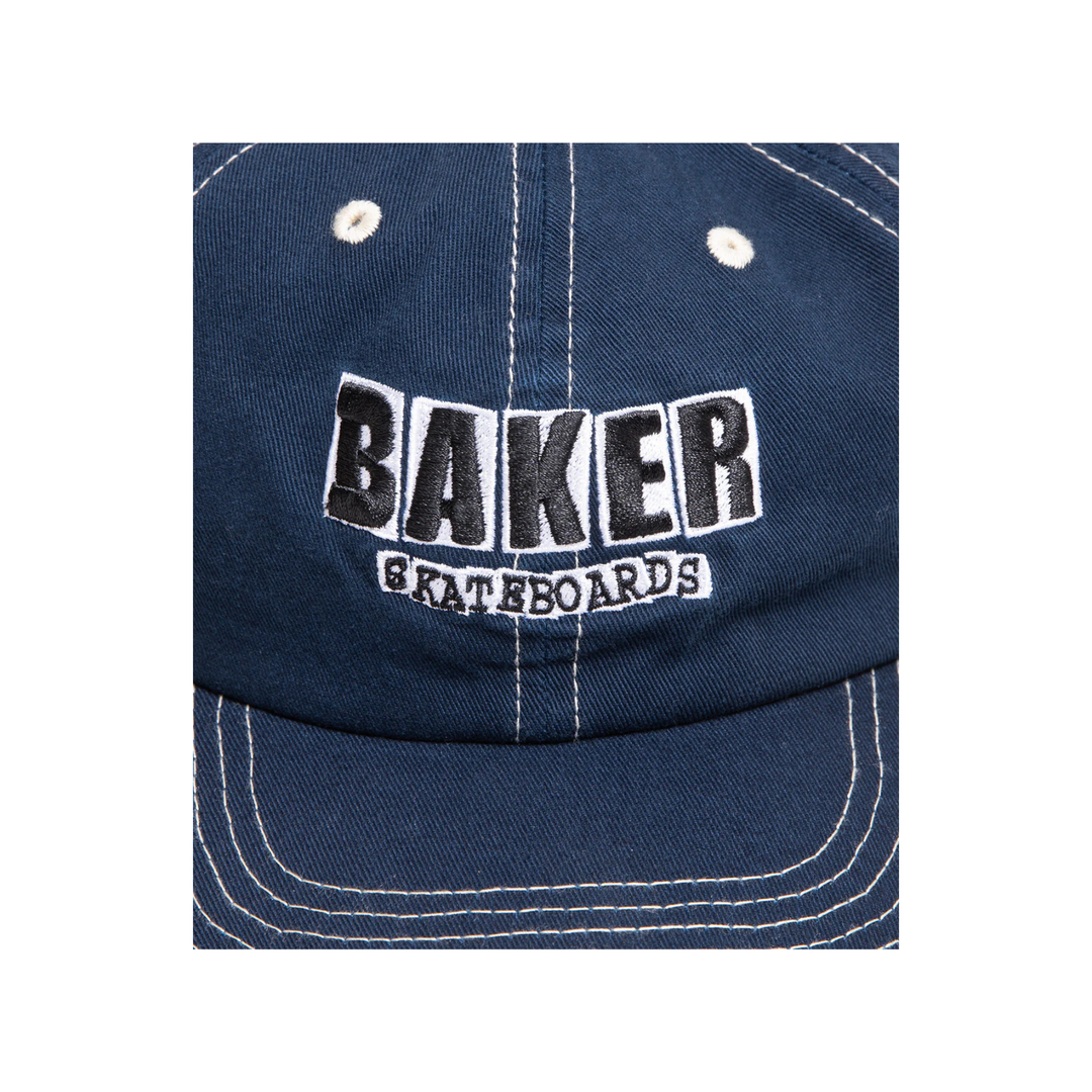 BAKER - CLASSIC LOGO DAD HAT - NAVY -