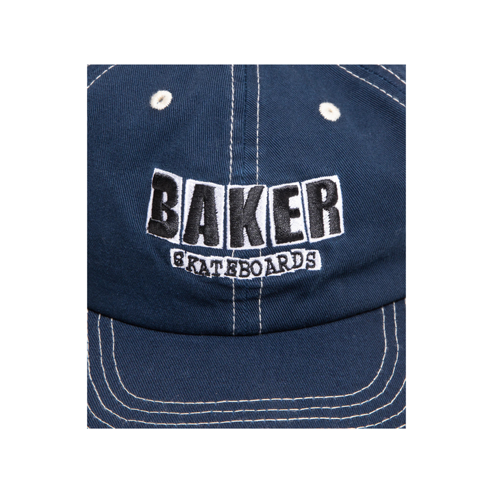 BAKER - CLASSIC LOGO DAD HAT - NAVY -