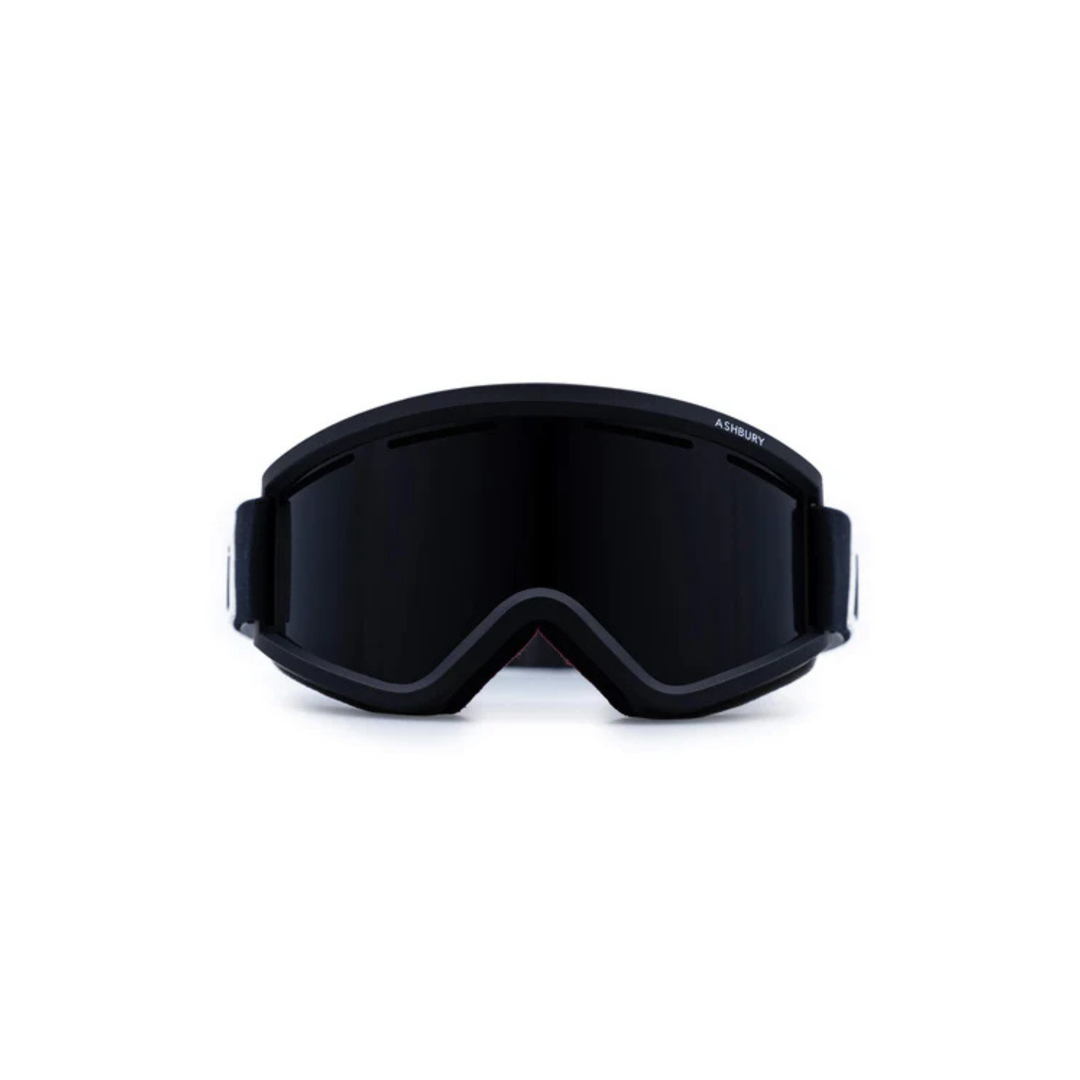 ASHBURY - BLACKBIRD BLACK TRIANGLE - DARK SMOKE LENS/YELLOW SPARE -