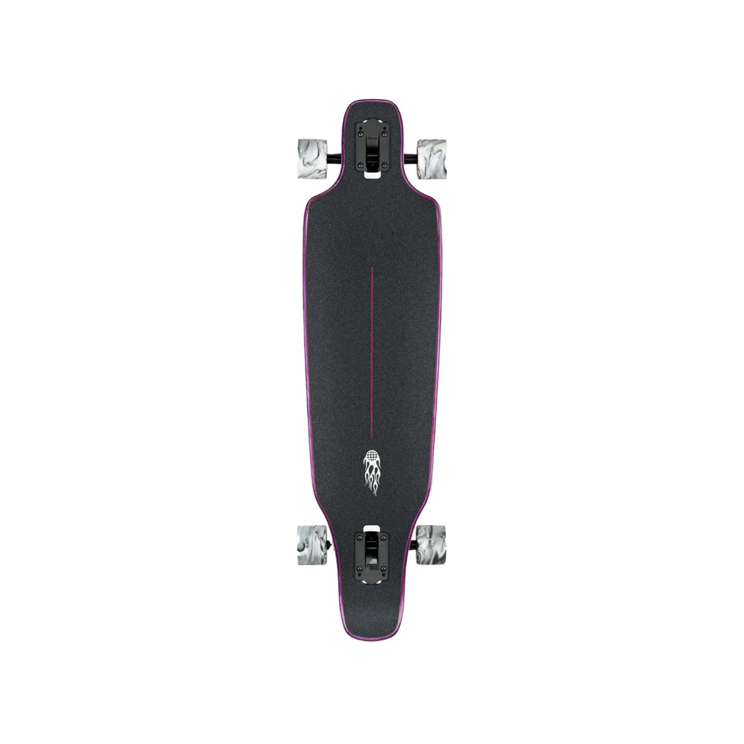 GLOBE - OUTLINER COMPLETE LONGBOARD 36'' - PURPLE FLAMES -