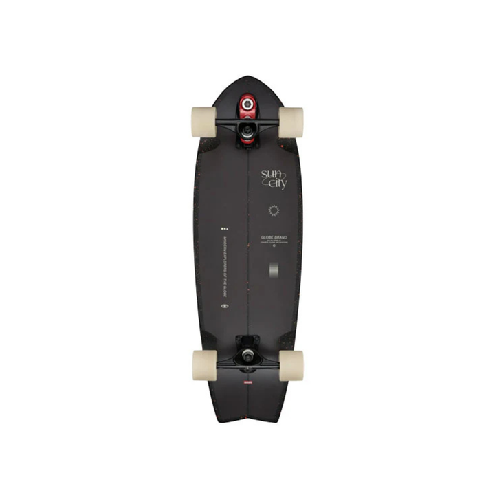 GLOBE - SUN CITY 2 COMPLETE LONGBOARD 30'' - ASTRO RED -